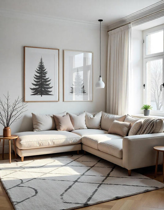 Quelle couleur de tapis avec un canapé beige ?