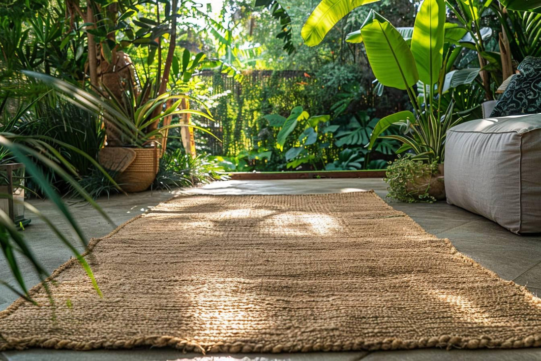 Peut on laver un tapis en toile de jute ?