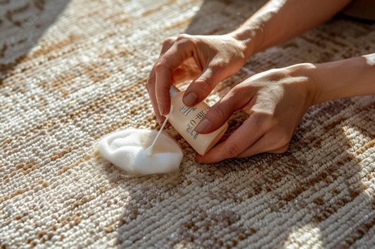 Comment enlever du vernis sur un tapis ?