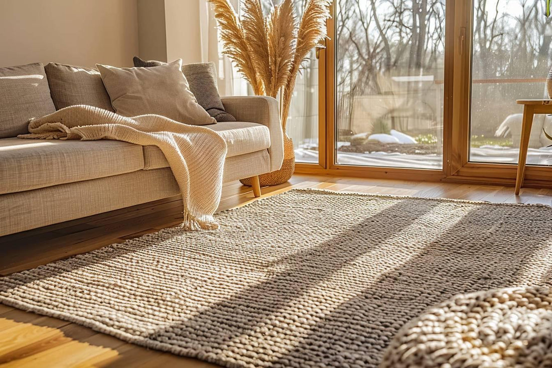 Comment mettre un tapis au niveau du canapé?