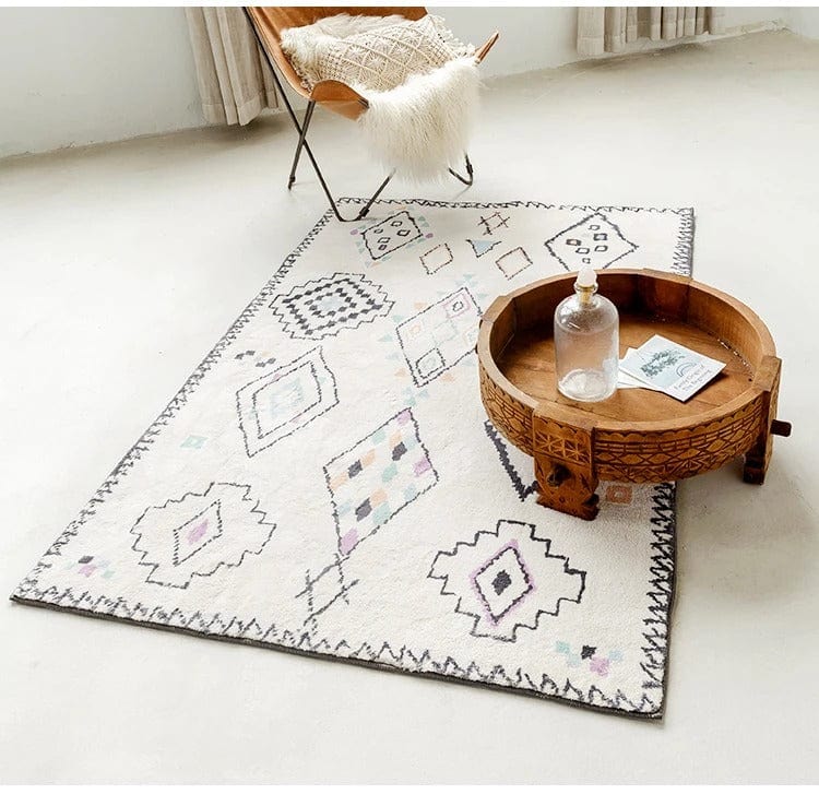 Tapis berbère minimaliste