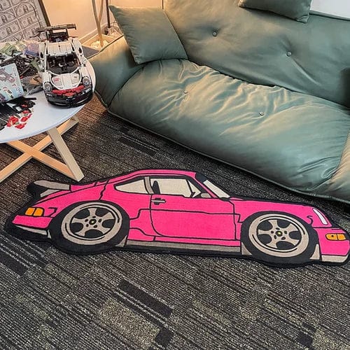 Tapis Bolide Rose Bonbon