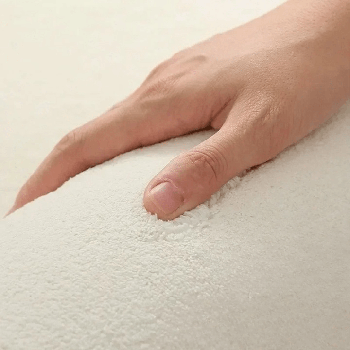 Tapis crème et beige