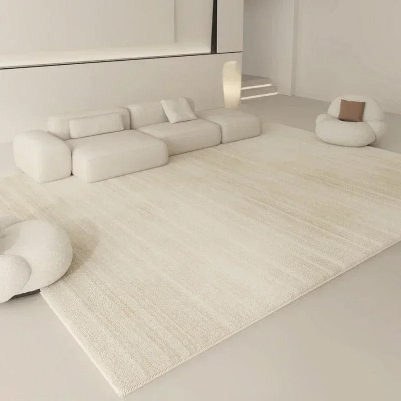 Tapis crème lignes beiges