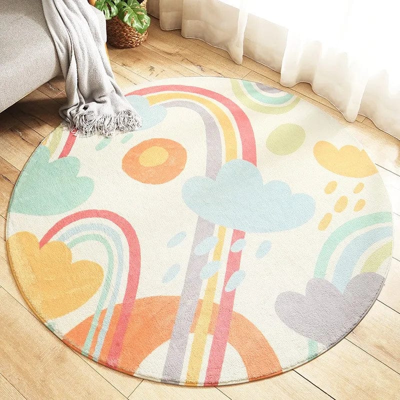 Tapis enfant rond