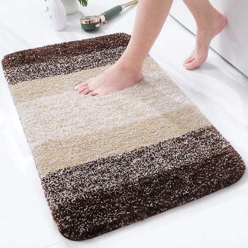 Tapis mosaïque terreuse