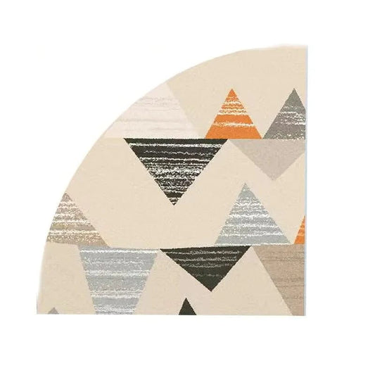 Tapis mosaïque triangulaire