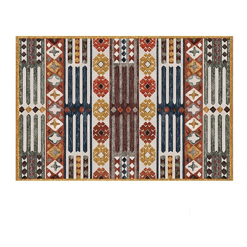 Tapis palette géométrique