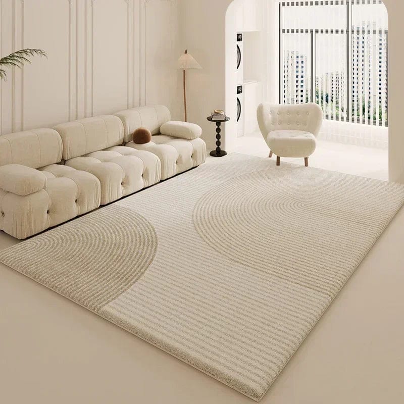 Tapis scandinave beige