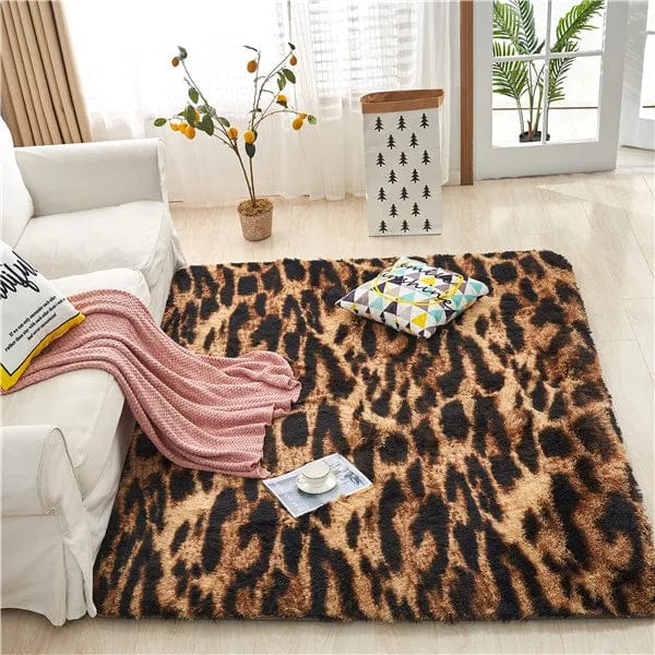 Tapis shaggy safari